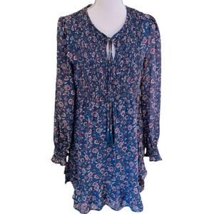 Francesca blu rain dress